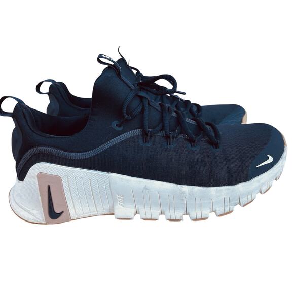 EUC Nike Free Metcon 6 Black Coconut Milk Gum FJ7127-010 - Mens 13 US - Picture 8 of 11